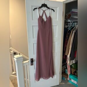 Azazie dusty lavender bridesmaid dress - A4 (no alterations, worn once, GC)
